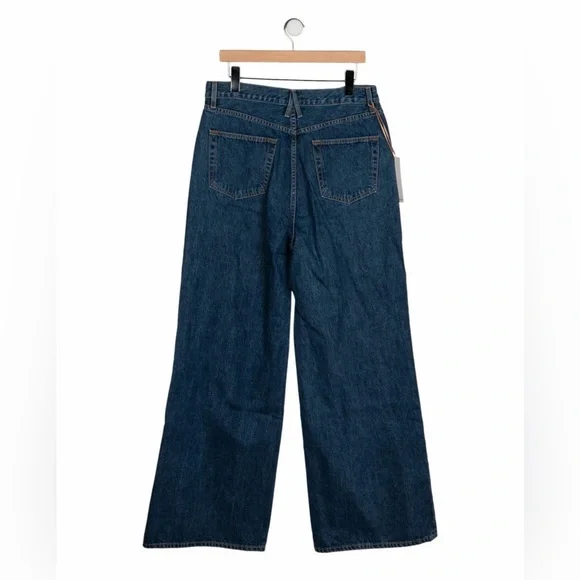 SLVRLAKE WITH TAGS Classic Blue Wide-Leg Jeans - Picture 2 of 3